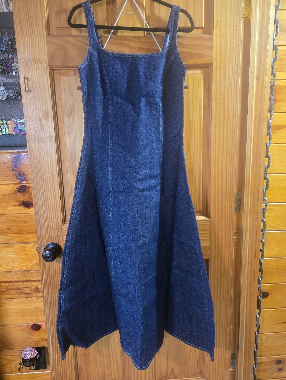 Madewell X Alexa Chung Denim Tank Dress 8